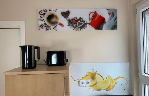 Schönes Apartment Terrasse 2P. Stadtnah Würzburg WLAN - Foto 5