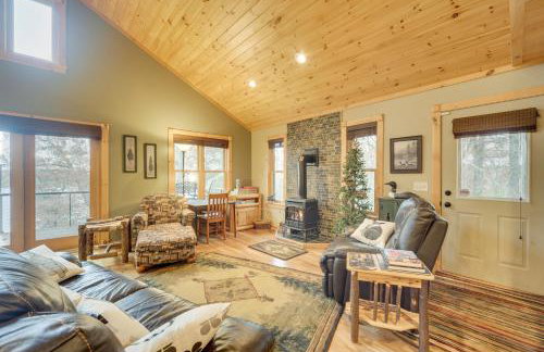 Benoit Lake Escape! Luxe Northwoods Cabin - Foto 5