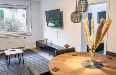 City Apartments Essen for up to 6 person with 4K TV and kitchen - Foto 1