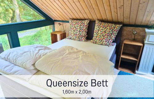 Bootshaus Froschkönig übernachten über dem Weiher - Foto 5