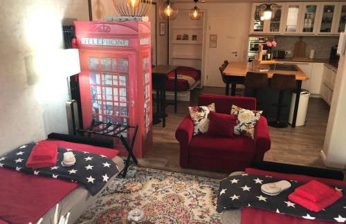 Stylisches Maybach Appartement mit Terrasse für 5 Personen, 5 Betten, große Kochinsel, Homeoffice mit 250Mbit WLAN - Foto 12