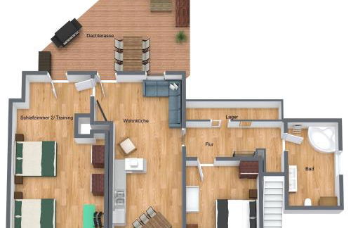 Tucan - Rooftop Terrace with View, BBQ, PS4+Stream - Foto 24