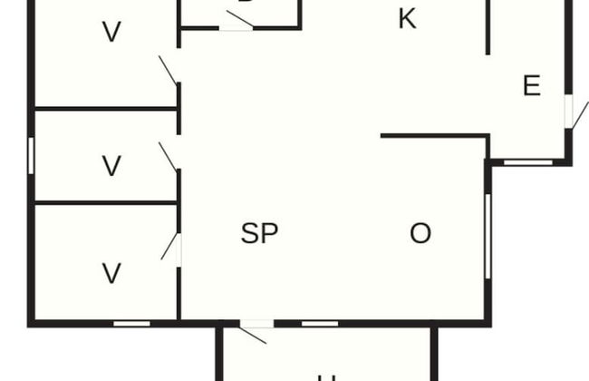 8 Person Holiday Home in Monsteras-by Traum - Foto 7