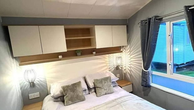 Caravan in Mablethorpe- 2bed-petsok-sleeps6-wifi - Foto 2, Habitación