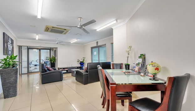 Zona de estar del vestíbulo