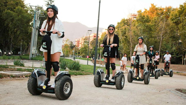 Drive a segway through Santiago