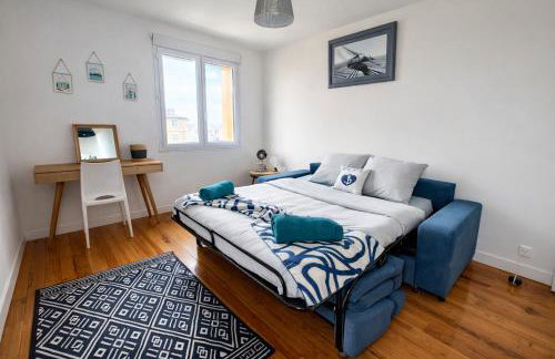 Maison face à la mer avec la Plage à 50 m & Parking privé - Foto 9