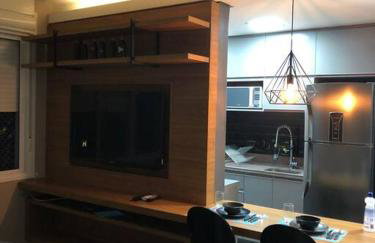 Lindo Studio 5min Av Carlos Gomes e Consulado USA - Foto 1