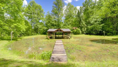 Hot Tub and Trail Access 92-Acre Retreat in Marion! - Foto 3