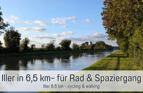 FeWo-Riegel Illertissen - Allgäu nah an A7 & Legoland, WLAN, Küche & Parkplatz direkt am Haus - Foto 43