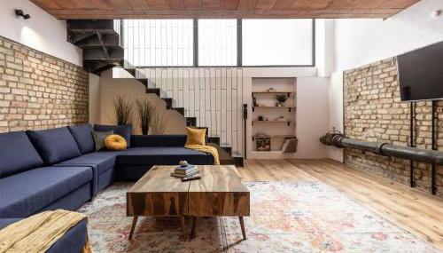 Industrial Loft Duplex -100sqm- near Antonplatz - Photo 3