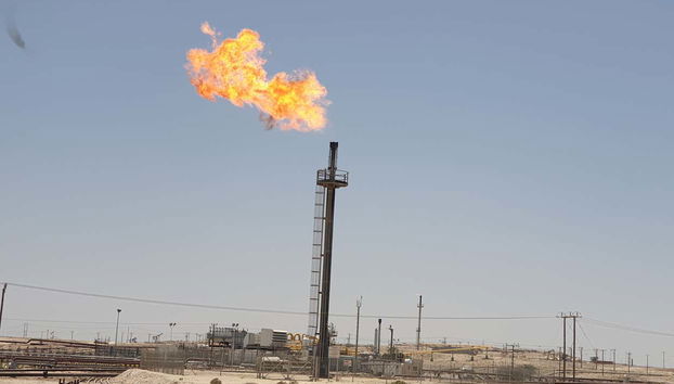 Visite du champ pétrolifère