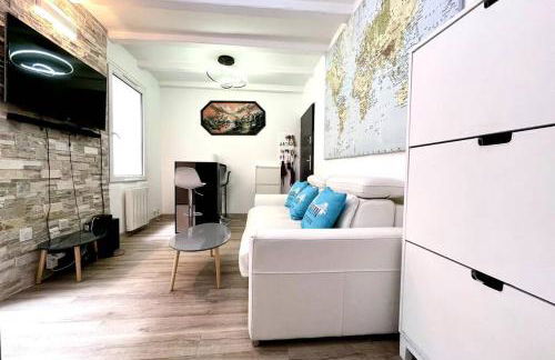 Exceptionnelle maison de ville ✧Cour privée ✧Métro - Foto 5