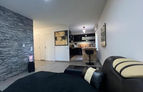 T2 cosy et rénové avec terrasse - proche de Lyon - Foto 9