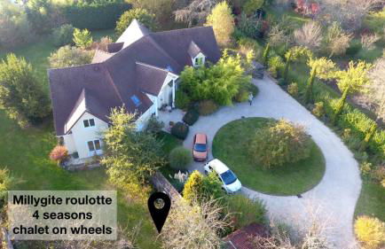 Millygite roulotte - 4 seasons Chalet-on-wheels - Foto 10