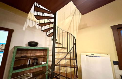 Casa Rústica - 3 vagas de garagem - Pet Friendly com vista para Serra de São José - até 8 hóspedes - Foto 37