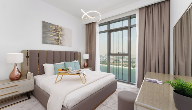 Maison Privee - Exclusive Apt w/ Unmatched Dubai Marina Vistas - Foto 2, Habitación