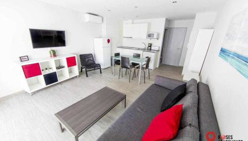 Roses Apartments 2 - vista mar lateral 1habitacion - Foto 5