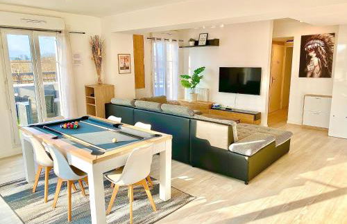 Le Prestige Terrasse-Cocon familial cosy, Billard & Jacuzzi avec vue sur Paris - Foto 11