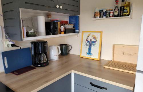 Tipoz'Immo - Maison Bleue accès à pied plage - spot surf - fibre inclus - linge inclus et lits faits - parking gratuit - proche des commerces et des attractions touristiques - Foto 5