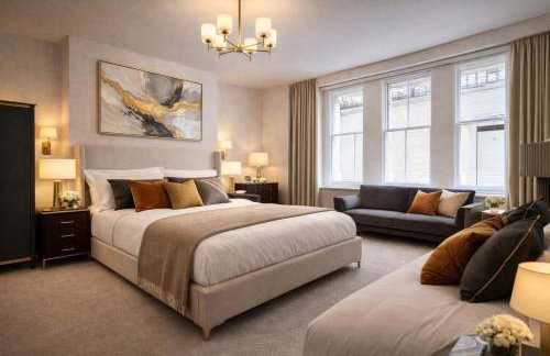 LuxuryLondonStays - 2000ft Huge 3Bed 3Bath AC 5 mins to St James Park Buckingham Palace - Foto 5