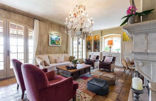 Luxury villa for 18 people with heated pool near Cannes - Foto 5