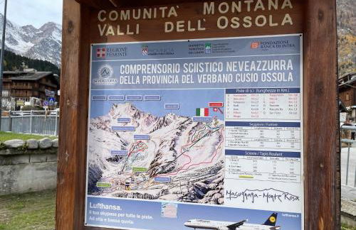 Appartamento vista Monte Rosa, giardino in Residence Walser a 10minuti da Macugnaga - MONTEROSAFLAT - Foto 62