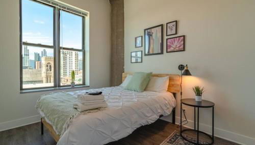 Spacious 2BR South Loop with Skyline view, Optional Parking and Gym Access Near McCormick Place and Soldier Field - Foto 2