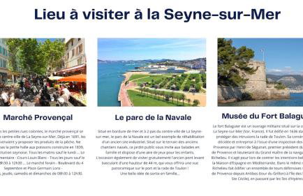 Rêves bleus, T2 proche plage des sablettes, Clim, Wifi, Place de parking - Foto 7