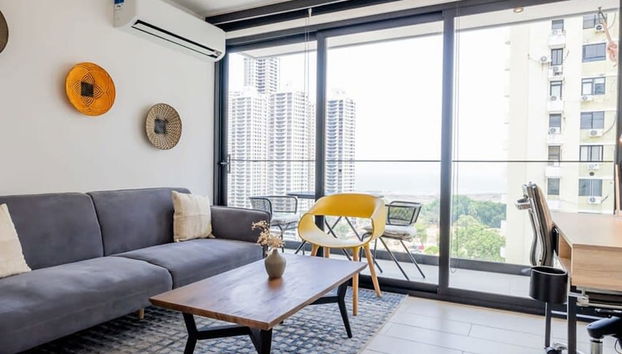 w Wonderful 1BR in San Francisco With Balcony - Foto 4, Habitación