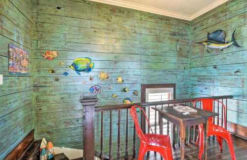 Walk to Beach! Group-Friendly Galveston Hideaway - Foto 19