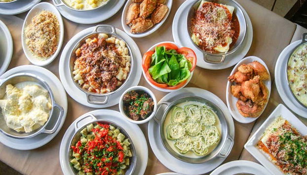 Savor a tasty Italian dinner