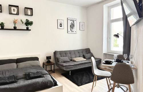 Ruhige Wohnung am Bahnhof - gemütlich, zentral, mit Küche - Foto 1