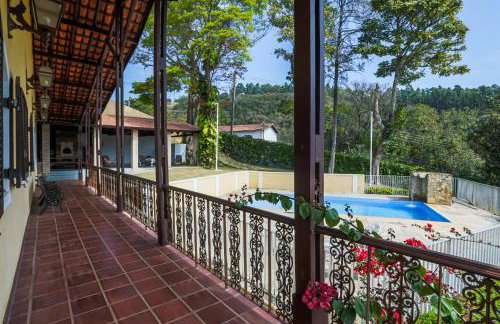 Recanto Atibaia piscina, área gourmet e vista incrível! - Foto 1