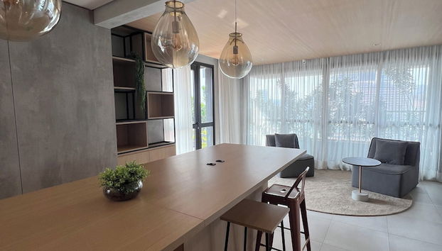 Sala de estar do lobby