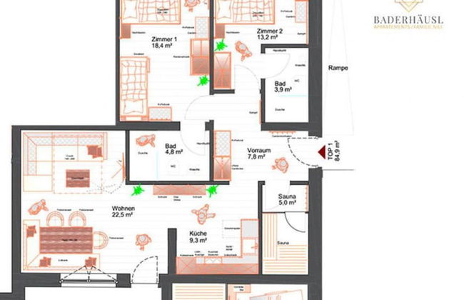 Apartment in Bramberg Near Cable Car - Foto 2