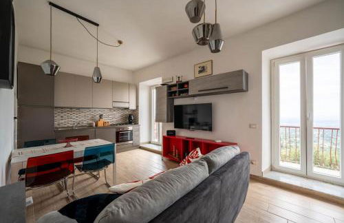 Al Belvedere A cozy with hills and village view - Foto 7