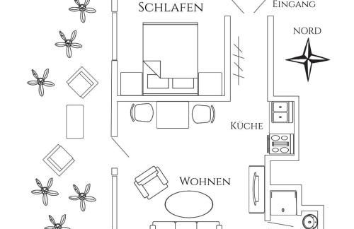 Antares Spiekerooger Gästehaus-Sonnengartenbalkon SüdWest - Wohnung 4 - Foto 14