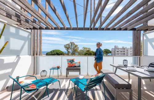 Appartement Vue Mer 50m plage des Salins Piscine 2 parkings Terrasse - Foto 19