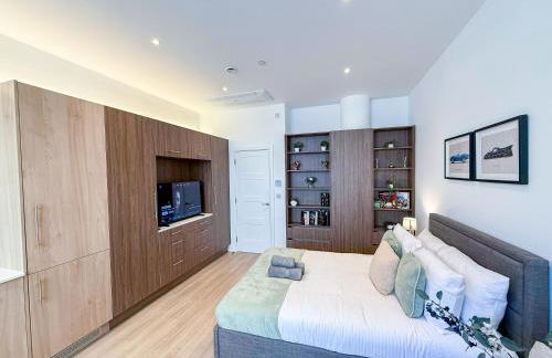 3-Bedroom with Balcony and Studio Apartments in St Johns Wood near Marylebone & Regents Park by NourNest Apartments - Foto 16