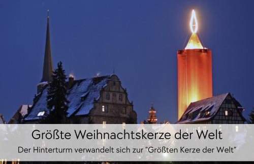 STORCHENNEST - Scandi Style - in der historischen Hinterburg Schlitz - mit Aufzug, Parkplatz & Garten - nahe Fulda und Bad Hersfeld - Foto 35