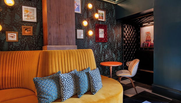 Sala de estar do lobby