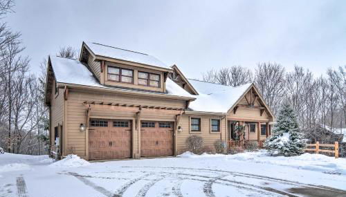 2 Mi to Schuss Mtn! Northern Retreat with Game Room - Foto 3