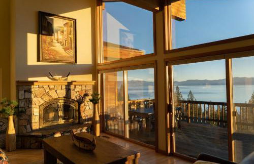 Sierra Lake View at Rubicon by Tahoe Getaways - 3 BR, Panoramic Lake Views, Private Hot Tub & Private beach! - Foto 4
