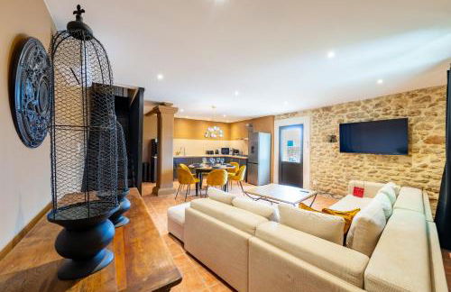 Le Mas des Aracil 1 - Appt climatisé 6p, piscine - Foto 3