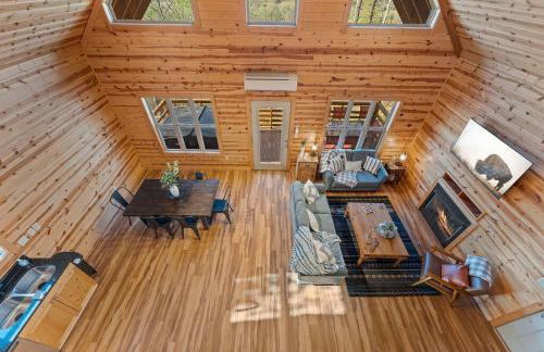 Cabin 5 Mtn View Cabin Near River with Hot Tub and Fire Pit - Foto 23