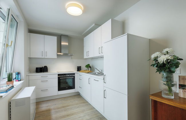 homie stay Badgasse - Fewos am Main mit Dachterrasse & Fahrradgarage - Foto 14