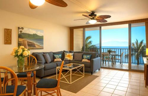 KBM Resorts FREE CAR Valley Isle Resort Oceanfront 5th Floor 2-Bedroom Condo with Stunning views VIR-508 - Foto 9