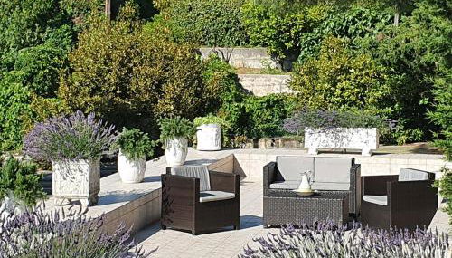 Haus mit Garten über der Bucht von Cannes - Foto 4, Garden view