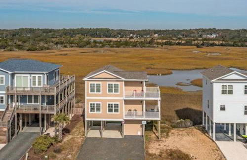 Second Row Stunning Ocean and Marsh Views - Foto 14